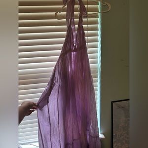 Pretty lavender free people maxi dress